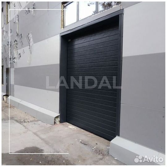 Секционные подъёмные гаражные ворота