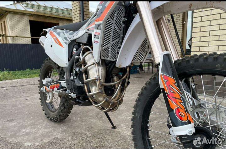 Защита резонатора для эндуро Орёл