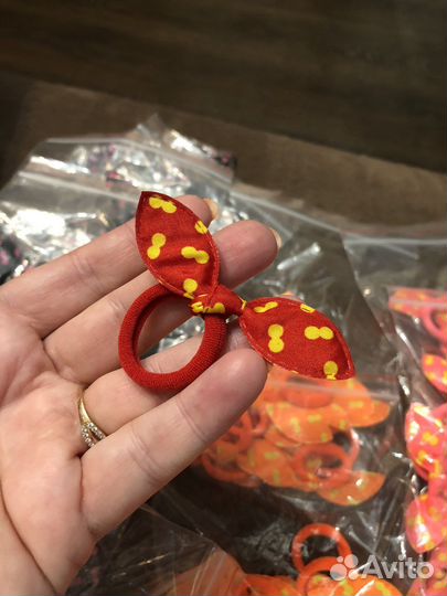 Резинки для волос пакетом