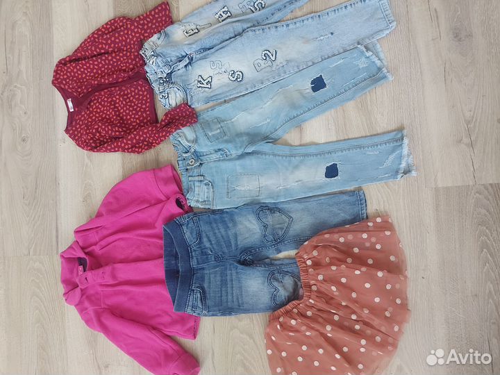 Одежда на девочку 92 98 пакетом
