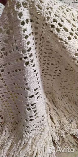 Покрывало ручная вязка