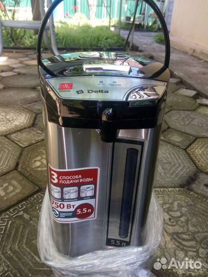 Чайник-термос электрический новый