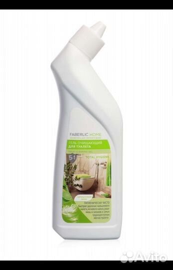 Гель очищающий для туалета и ванны