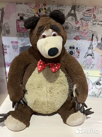 Мягкая игрушка медведь