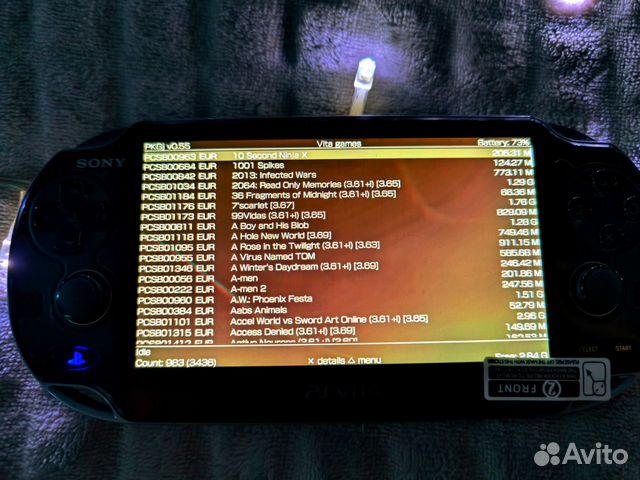 Sony playstation Vita FAT (пс вита) 32гб объявление продам