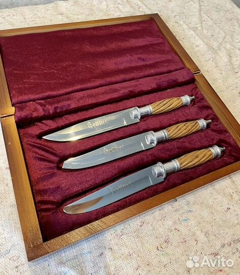 Набор кухонных ножей в подарочной упаковке