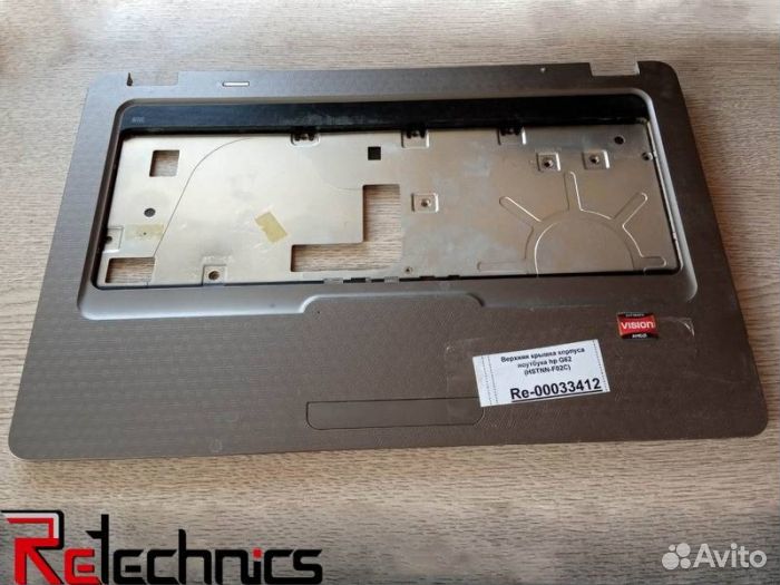 Верхняя крышка корпуса ноутбука hp G62 (hstnn-F02