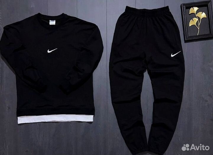 Спортивный костюм nike двойка штаны + кофта
