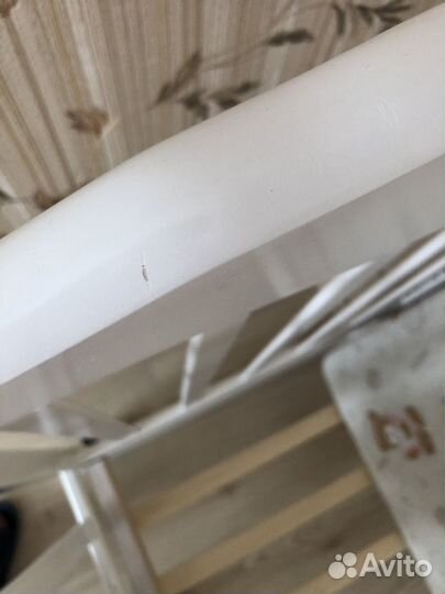 Детская кроватка с матрасом, бортиками и постельны