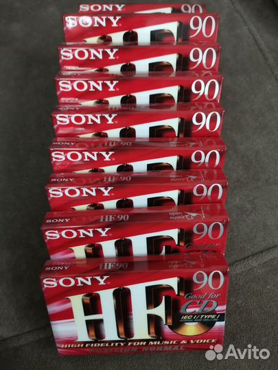 Аудиокассета Sony HF 90 (C-90HFC) (Normal)