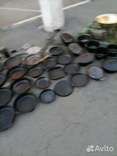 Кухонная утварь СССР чугун