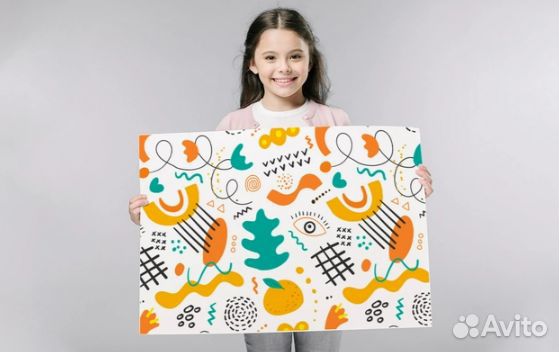 Широкоформатная печать баннеров, лекал