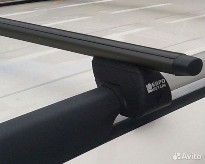 Багажник на крышу Toyota Land Cruiser (черный)