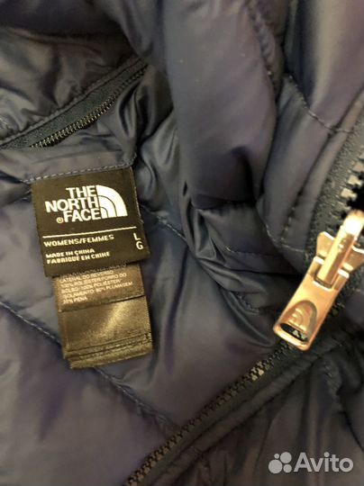 The North Face длинный пуховик оригинал