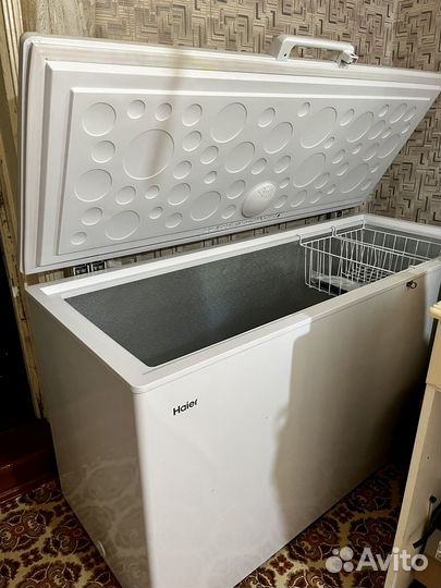 Морозильный ларь haier hce519r
