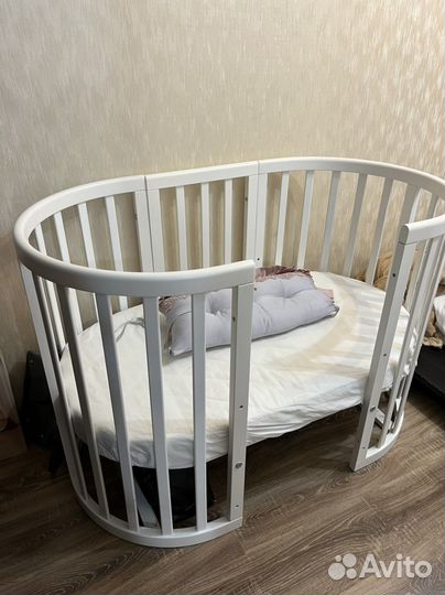 Кроватка-трансформер Ellipsebed