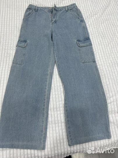 Джинсы женские cargo