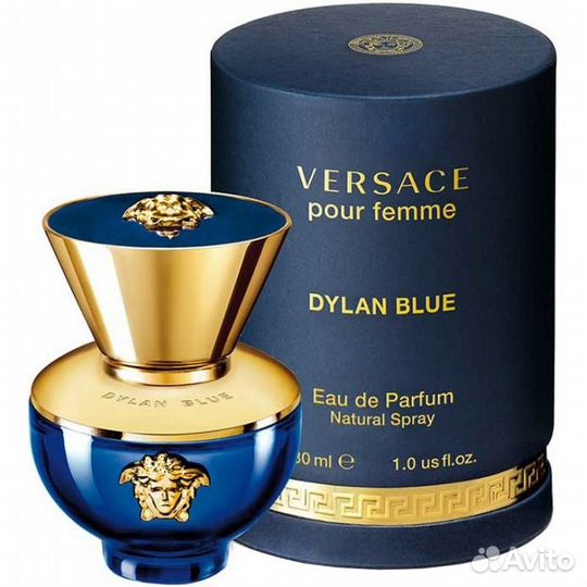 Versace Pour Femme Dylan Blue Парфюмерная вода для женщин 30 ml