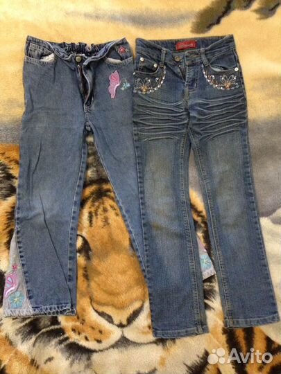 Вещи на девочку пакетом 122-134