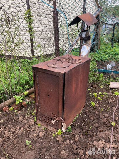 Печь буржуйка СССР