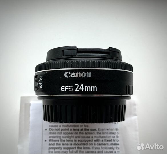 Объектив Canon EF-S 24 mm f/2.8 STM