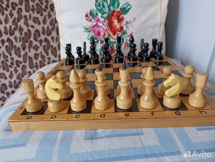 Шахматы деревянные советские
