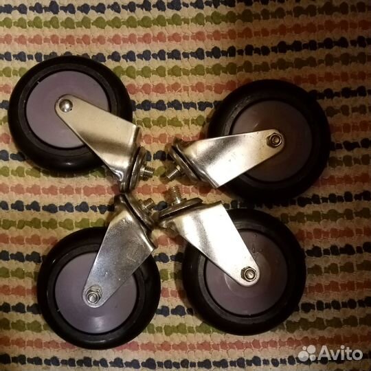 Колеса на поворотном основании ф125х30мм