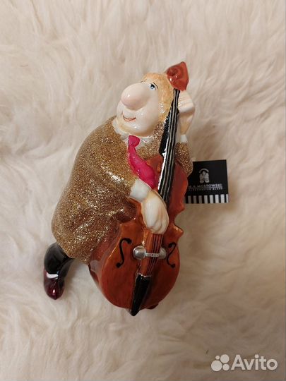 Виолончелист елочная игрушка Моstowski
