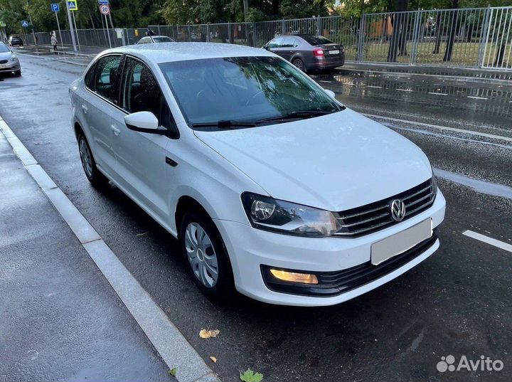 Volkswagen Polo 1.6 AT, 2018, 80 475 км