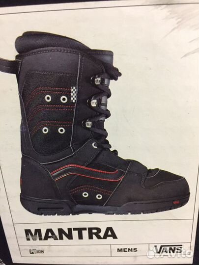 Ботинки для сноуборда vans