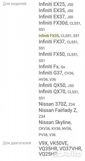 Главный тормозной цилиндр на infiniti FX50