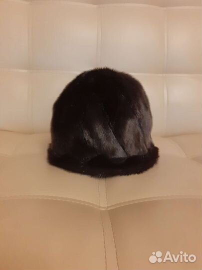 Шапка норковая женская