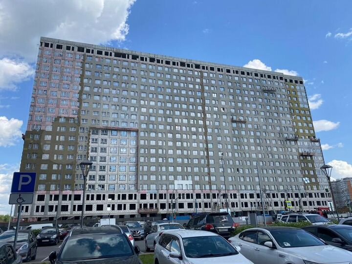 2-к. квартира, 53,1 м², 8/20 эт.