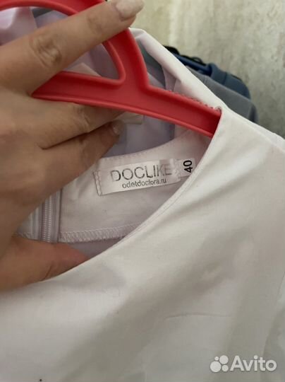 Медицинский халат платье