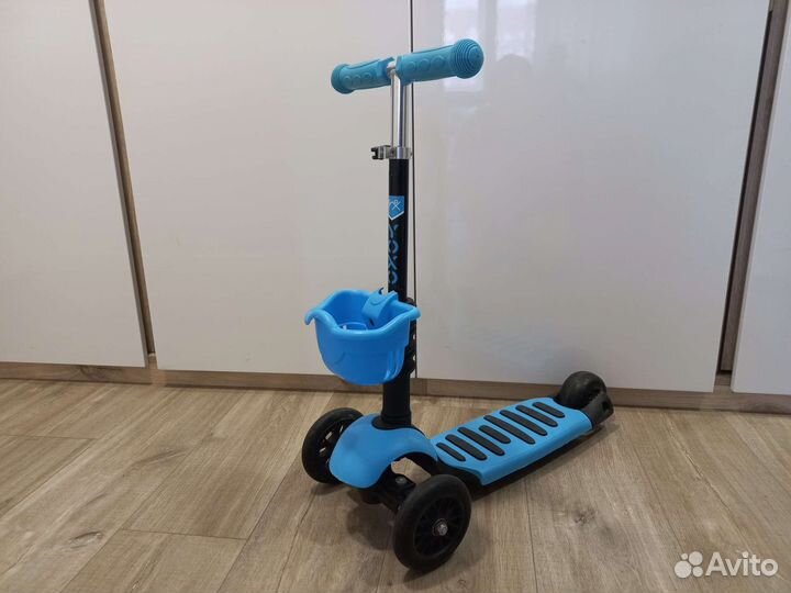 Самокат детский трехколесный