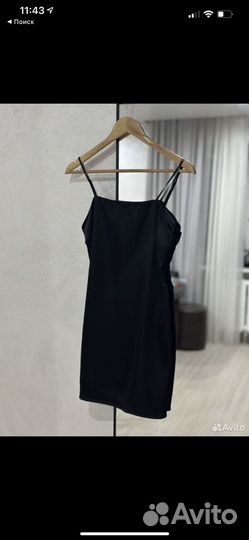 Платье атласное maag M