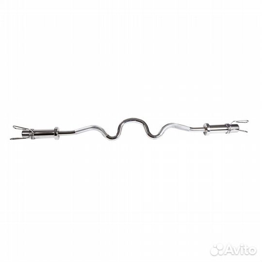 Гриф для штанги EZ-образный Profi-Fit (50мм, до 15