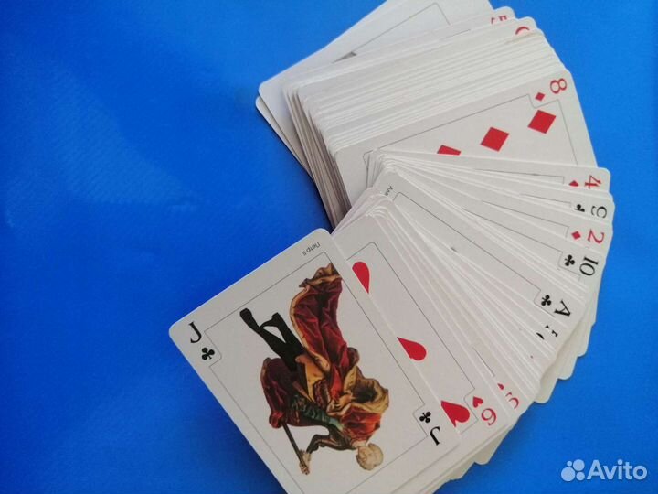 Сувенирные игральные карты династии Романовых