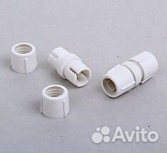 Коннектор для дюралайта 11 мм, 2W, прямой