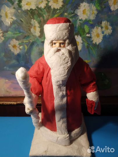 Ватный дед мороз СССР