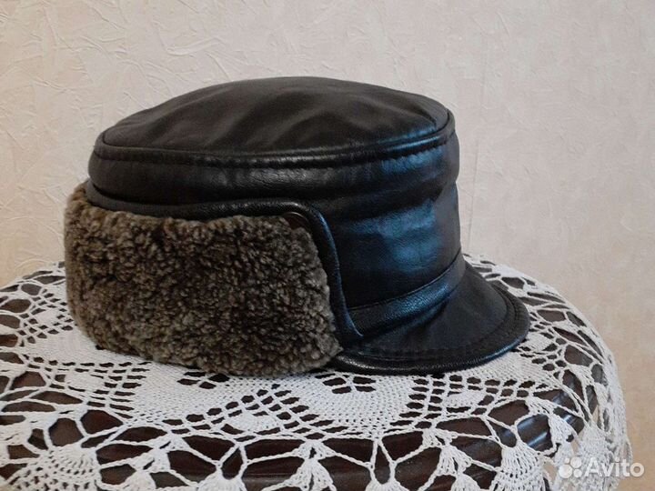 Шапка ушанка мужская
