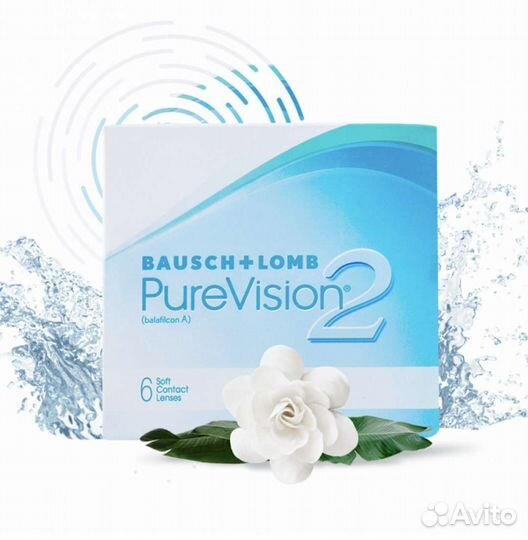 Линзы контактные Bausch+lomb (0,75)