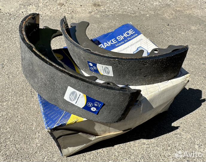 Накладки Тормозные задние на Жигули