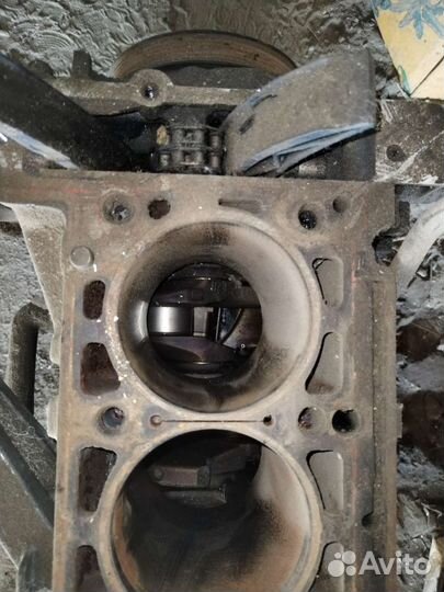 Блок цилиндров Мерседес w203. 111