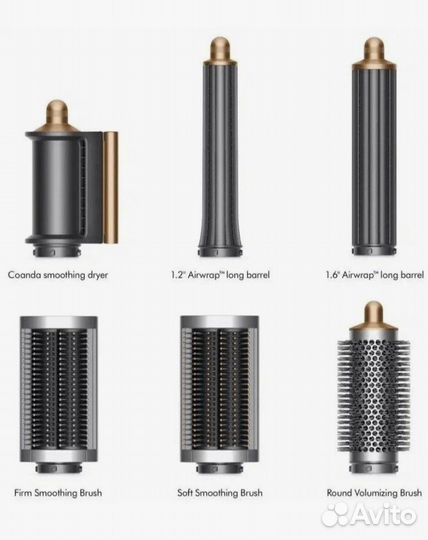 Стайлер Dyson airwrap complete long hs05