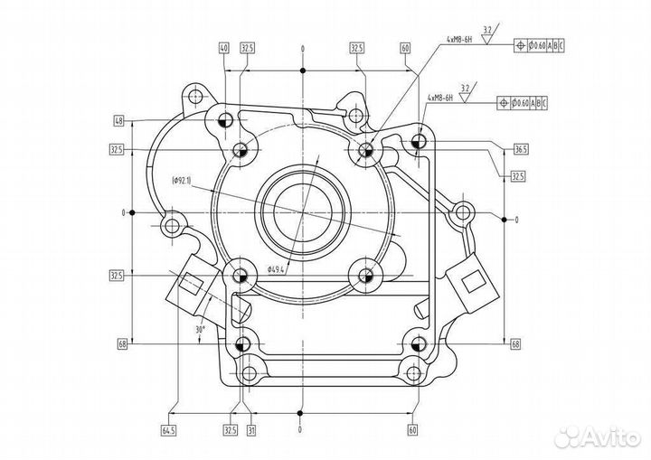 Двигатель Champion 2.5 л.с