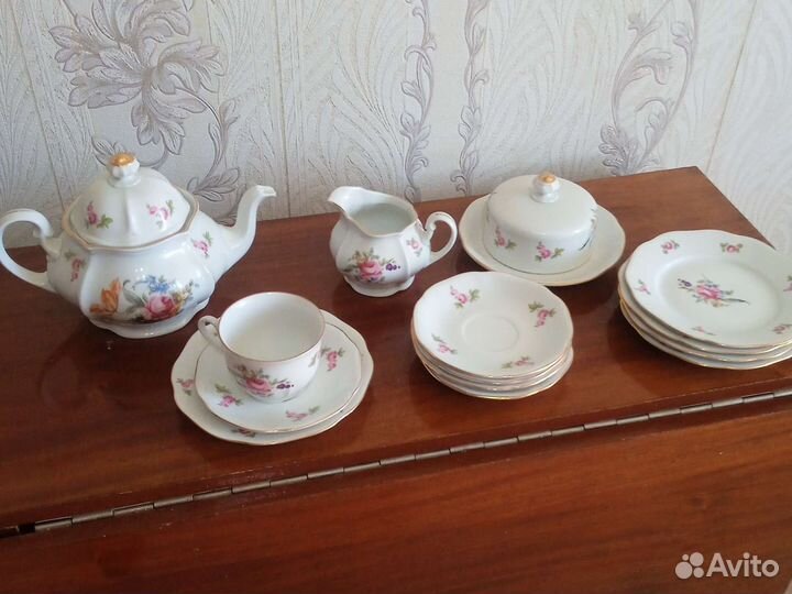 Кофейно-чайный сервиз Чехословакия Авито доставка