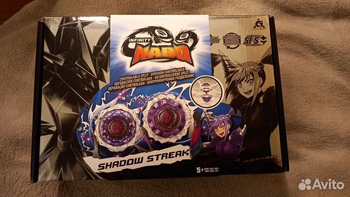 Shadow streak Infinity Nado новый волчок