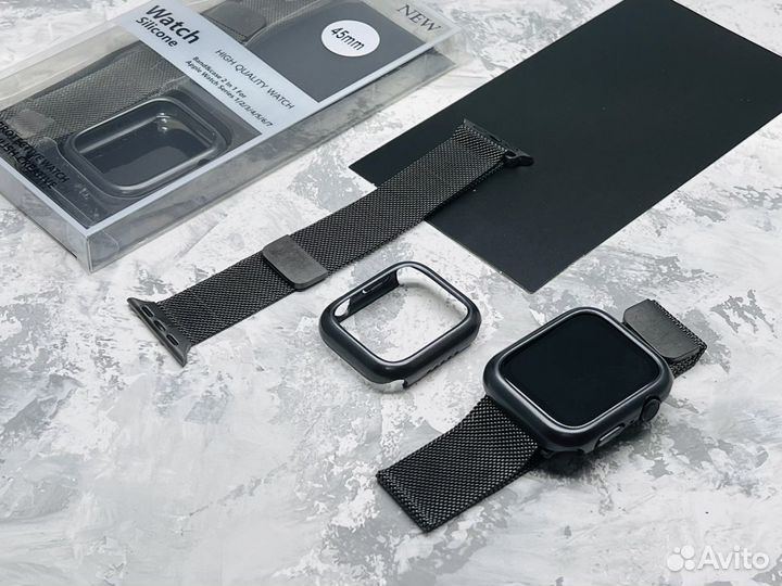 Набор чехол+браслет для apple watch
