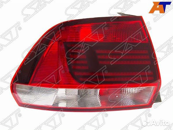 Фонарь задний volkswagen polo